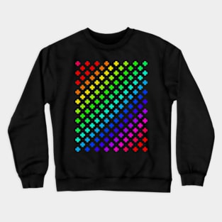 Rainbow D-PAD Crewneck Sweatshirt